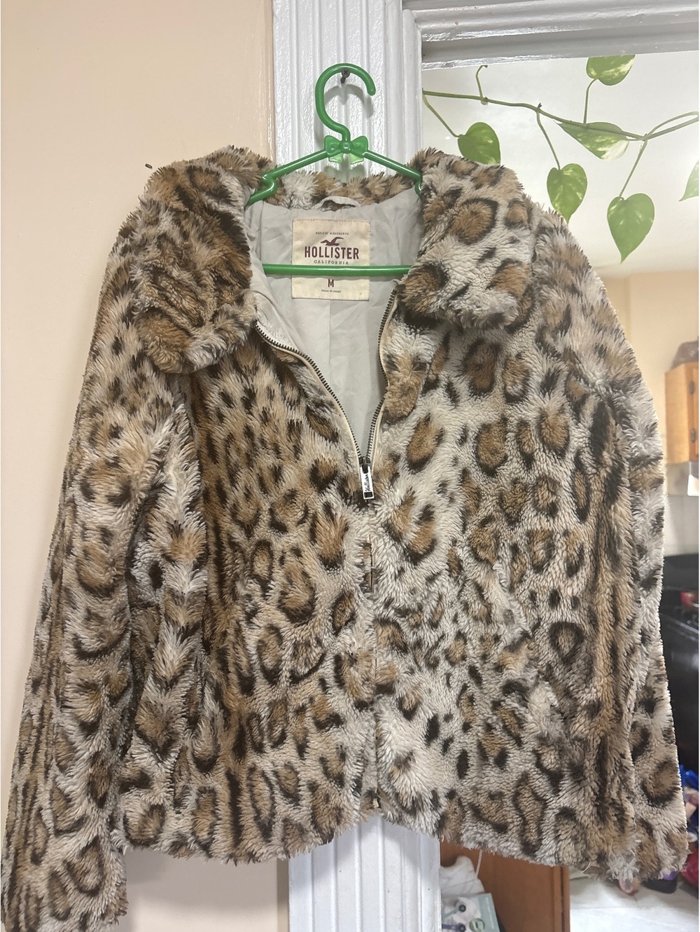 Holster women leopard animal coat